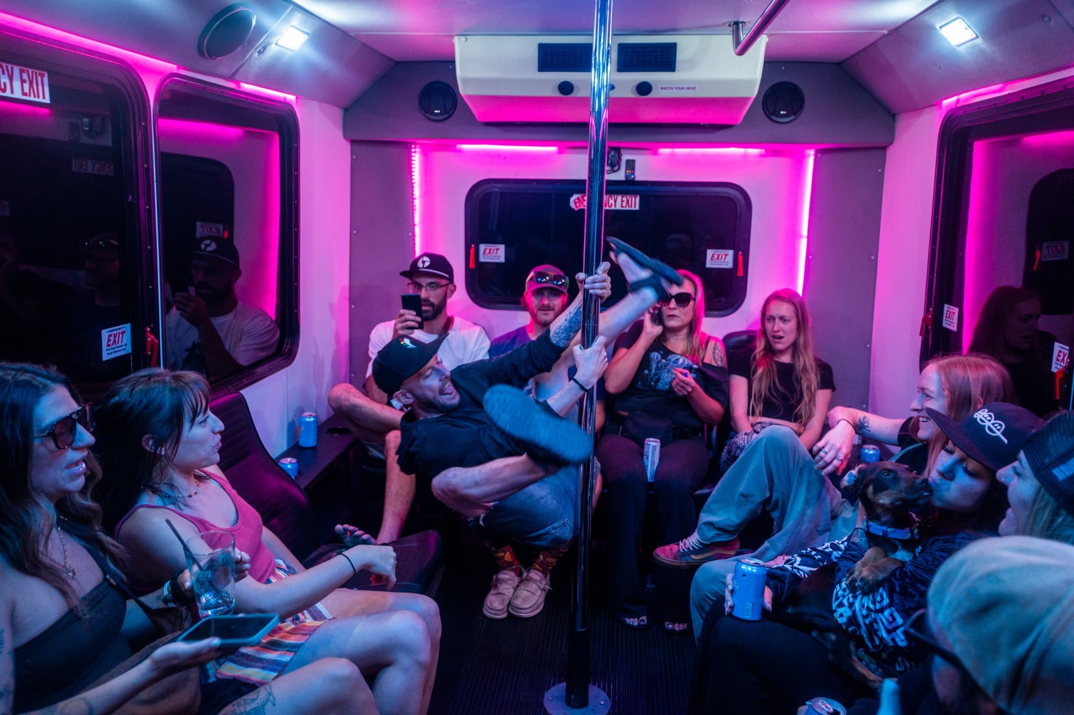 Prestige Transit charter bus event in Denver — photo 4
